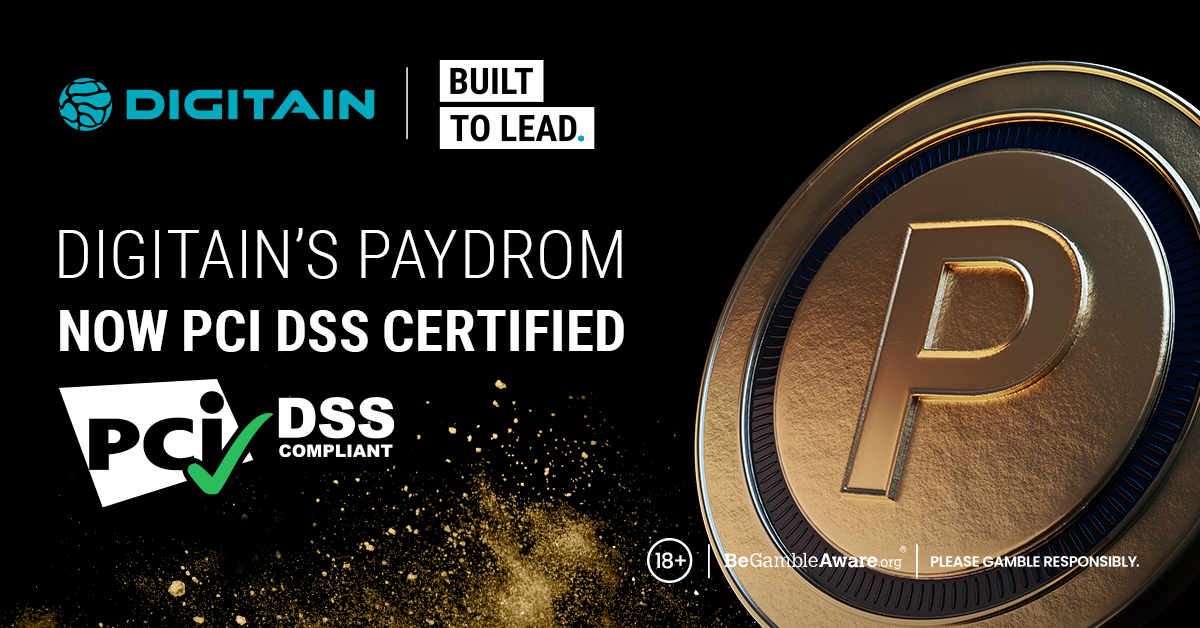 Digitain’s Paydrom Secures PCI DSS Certification to Strengthen Payment Security Compliance