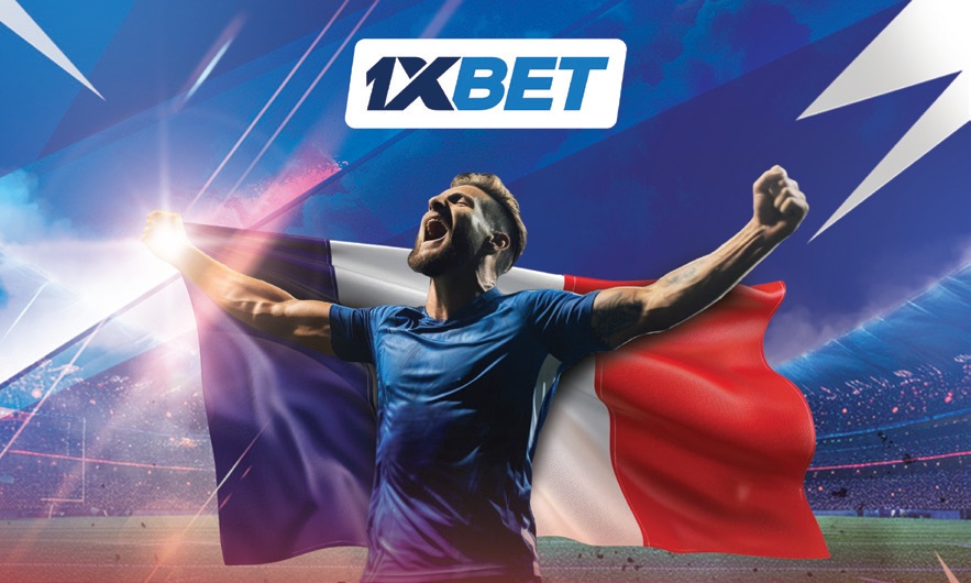 1xbet pari saint germain french flag