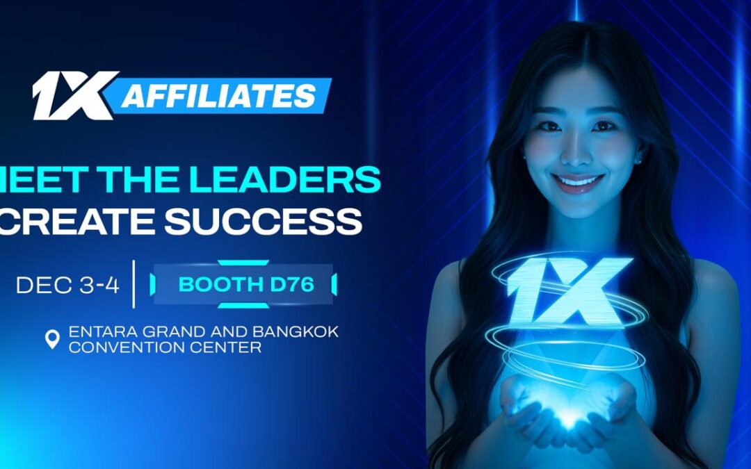 1xAffiliates team is waiting for you at Affiliate World Asia 2025