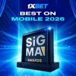 Innovation in action: 1xBet won prestigious Best on Mobile 2026 award at SiGMA Africa