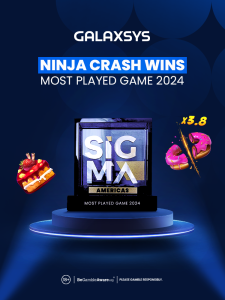 Galaxsys Ninja Crash Lands Most Played Game