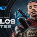 1xBet ambassador Carlos Prates defeated Jack Della Maddalena at UFC Perth