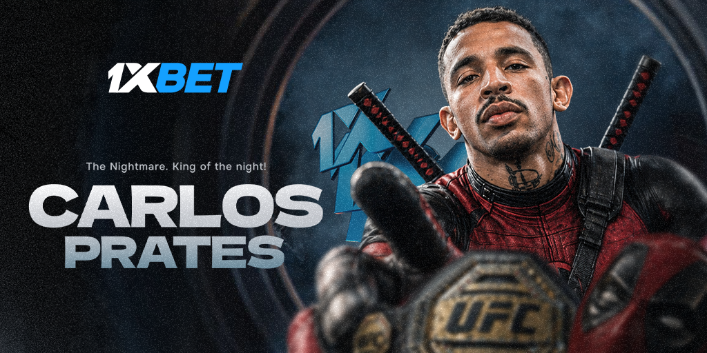 1xBet ambassador Carlos Prates defeated Jack Della Maddalena at UFC Perth