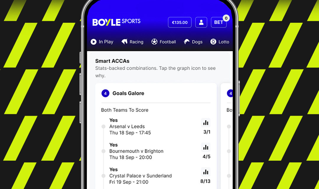 BOYLE Sports launches Smart ACCA, bringing smarter insights to accumulator betting