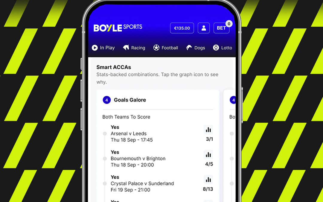 BOYLE Sports launches Smart ACCA, bringing smarter insights to accumulator betting