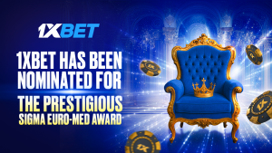 1xBet nominated for prestigious SiGMA Euro-Med award