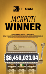 Read more about the article BetMGM Casino Player Wins Biggest Jackpot in U.S. Online Casino History