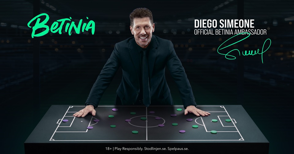 Betinia Launches Diego Simeone Campaign to Promote New Football Manager Experience