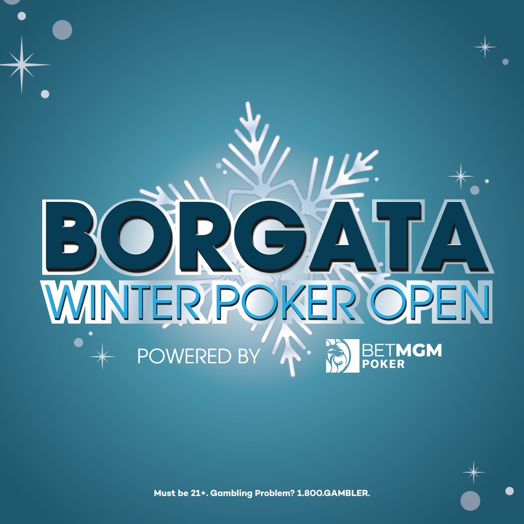 Borgata Winter Poker Open Powered by BetMGM Begins 2025 with $5,000,000 in Guarantees