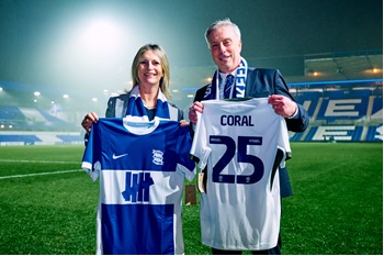 CORAL UNVEILED AS BIRMINGHAM CITY’S OFFICIAL UK BETTING PARTNER
