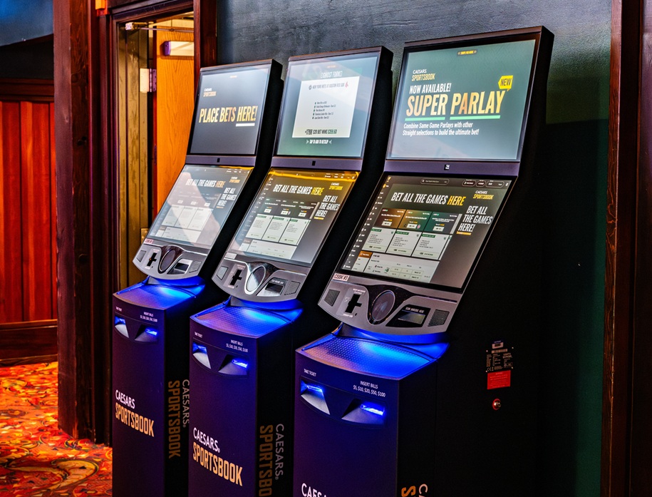 caesars sportsbook kiosk at ko kwel casino resort coos bay 1