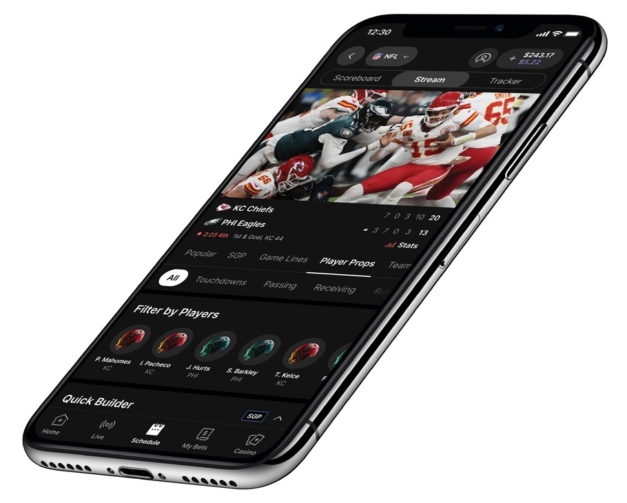 cell phone sports betting operator