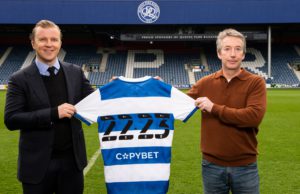 CopyBet Official Betting Partner of Queens Park Rangers - Anton Ivanov Business Devlopment Director CopyBet and Euan Inglis Commercial Director QPR