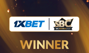 1xBet became the winner of SBC Awards 2020