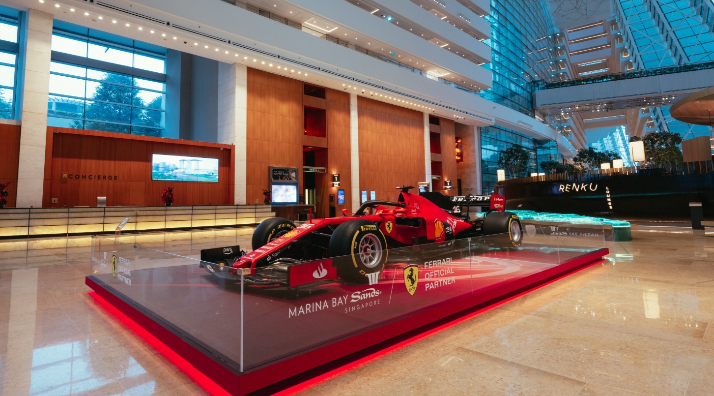 Marina Bay Sands is gearing up for this year’s Singapore night race season with Scuderia Ferrari