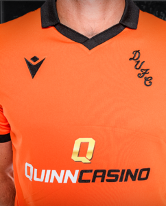 Dundee United reveal new home shirt for the 2022/2023 season featuring new principal partner QuinnCasino