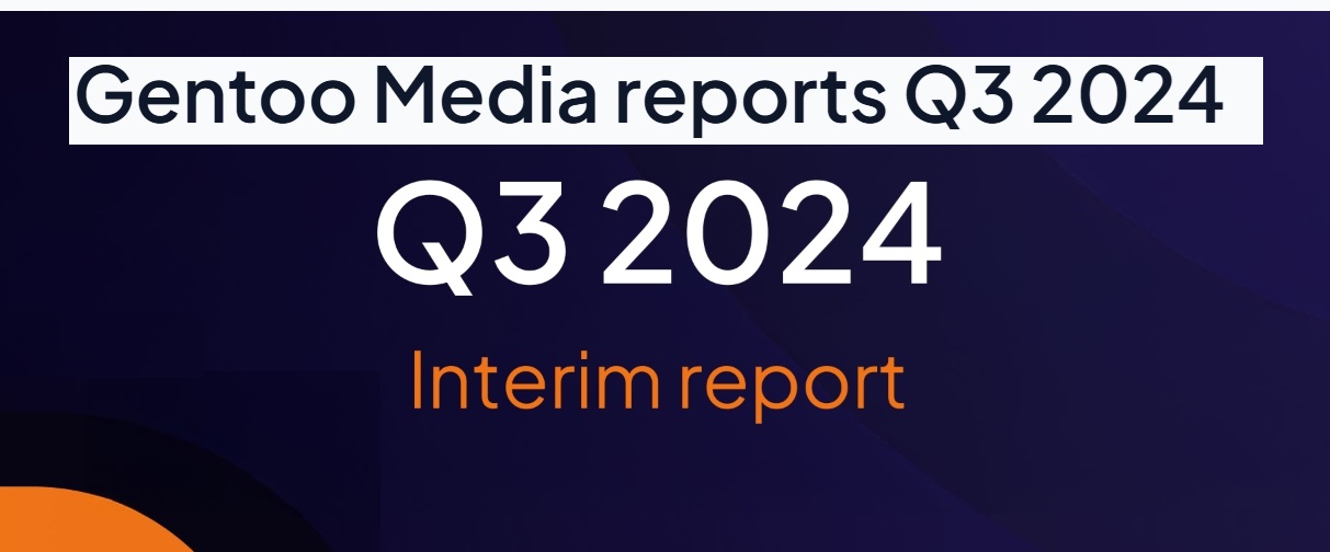 Gentoo Media reports Q3 2024