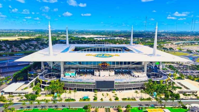 hard,rock,stadium,miami,aerial,view, ,home,of,the