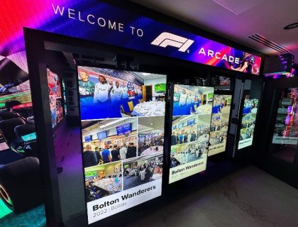 Bolton’s TVD Group Drives Betting Shop Business with new AV Experience Centre