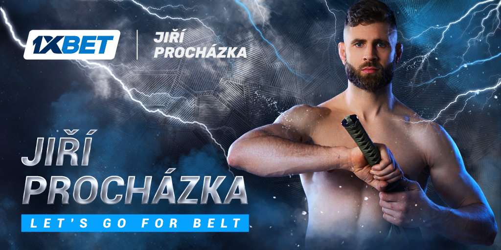 1xBet ×  Jiří Procházka: new global partnership with UFC champion