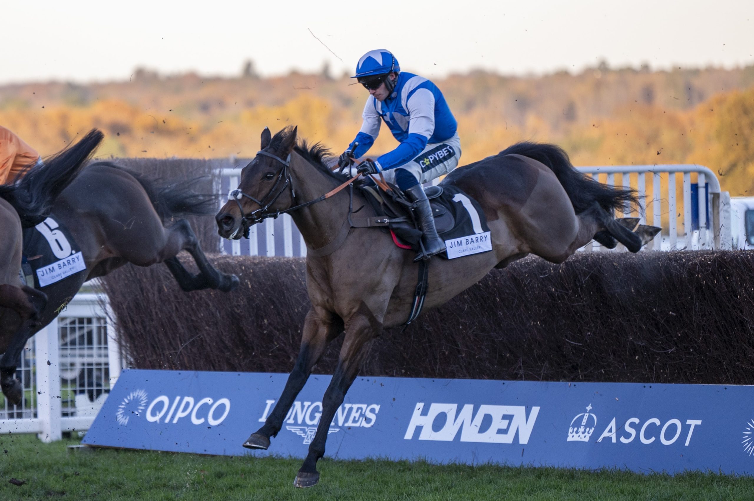 jonathan burke rides boothill to victory at ascot november racing weekend 2023