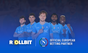Read more about the article SSC NAPOLI SIGNS SPONSORSHIP DEAL WITH ROLLBIT