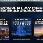 THE PROFESSIONAL FIGHTERS LEAGUE ANNOUNCES 2024 PFL GLOBAL SEASON PLAYOFFS BEGINNING AUGUST 2