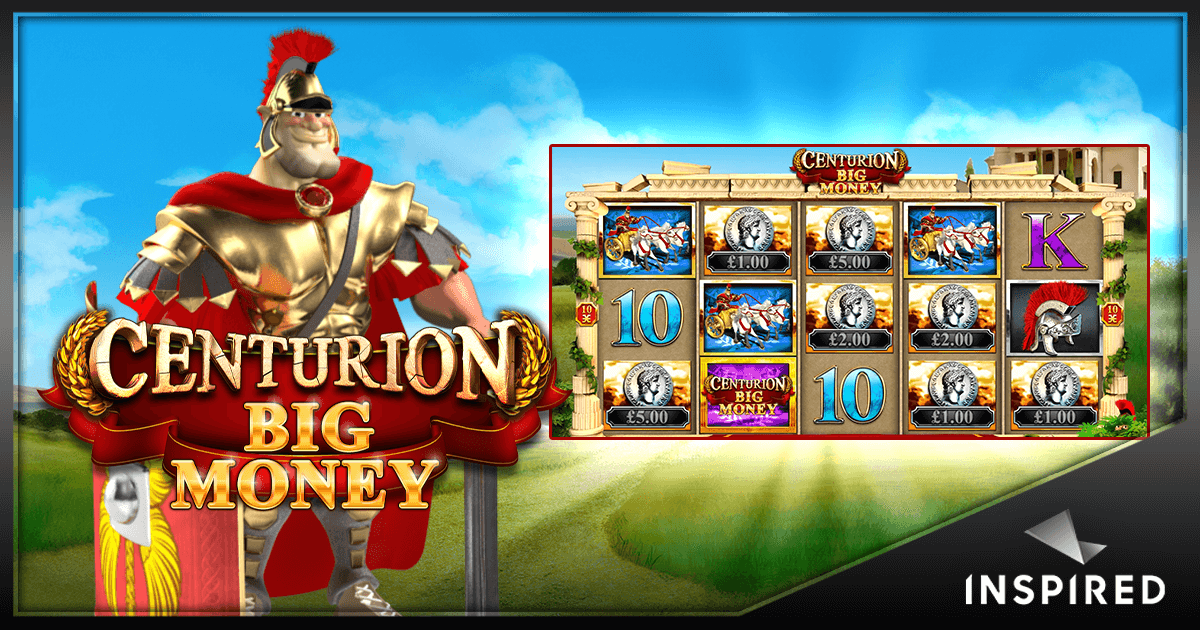 Inspired Gaming Rolls Out Centurion Big Money™ Slot Title