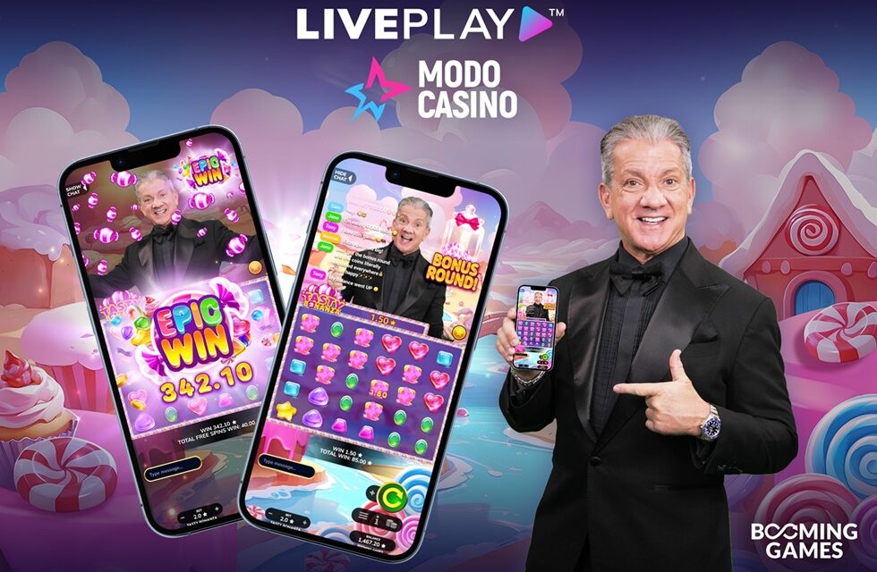 Booming Games and Live Play Mobile Launch LivePlay™ Slots on Modo, Delivering 2.5x Revenue Per Player