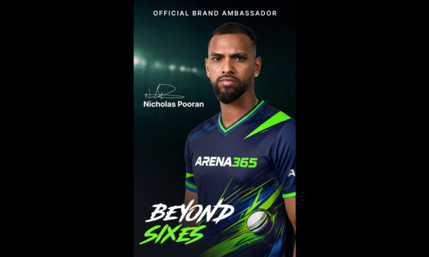 Arena365 Signs T20 Star Nicholas Pooran as Brand Ambassador in New Cricket-Focused Strategy