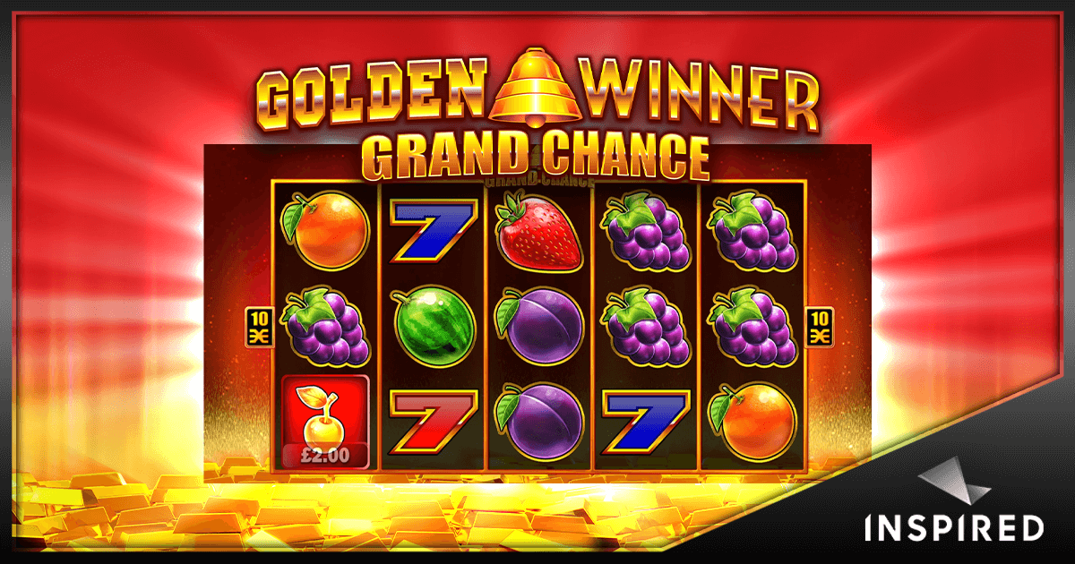 nspired Introduces Golden Winner Grand Chance™ with New Bonus Mechanics for UK Players