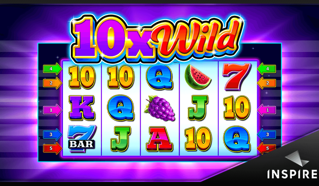 Inspired Entertainment Launches 10x™ Wild Slot in UK Retail Market