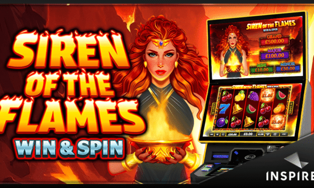 Inspired Launches ‘Siren of the Flames’ Slot in UK Retail with Win & Spin Feature