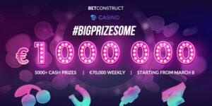 Read more about the article BetConstruct Announces a €1,000,000 Prize Pool Casino Tournament