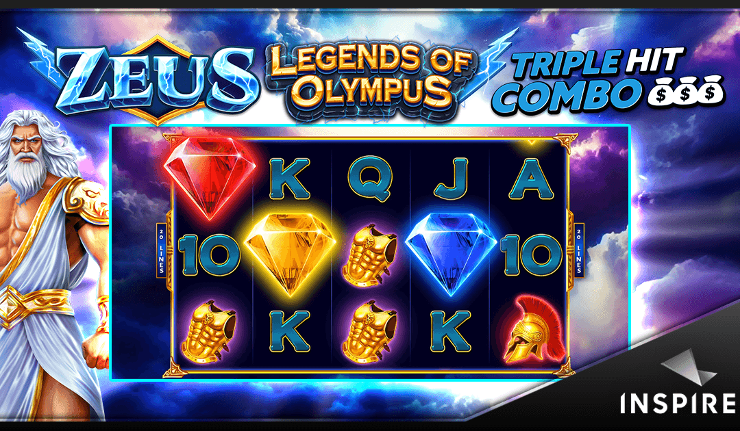 Inspired Entertainment Launches Zeus Legends of Olympus in UK Retail Market