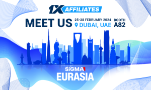 Read more about the article 1XAFFILIATES TEAM WILL TAKE PART IN SIGMA EURASIA EXHIBITION