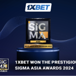 1xBet won the prestigious SiGMA Asia Awards 2024