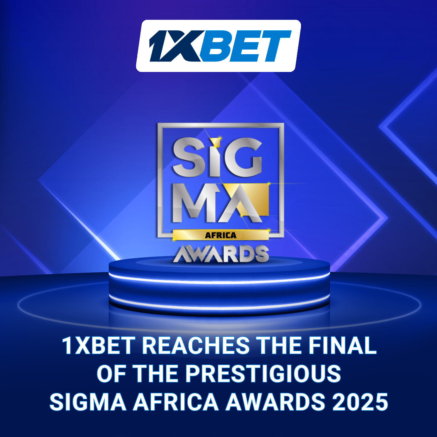 1xBet reaches the final of the prestigious SiGMA Africa Awards 2025
