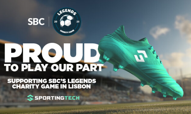 Sportingtech Takes Centre Stage as Front-of-Shirt Sponsor for World Legends Charity Match at SBC Summit Lisbon