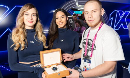 Number one on card, number one in luck: 19-year-old wins OMEGA watch