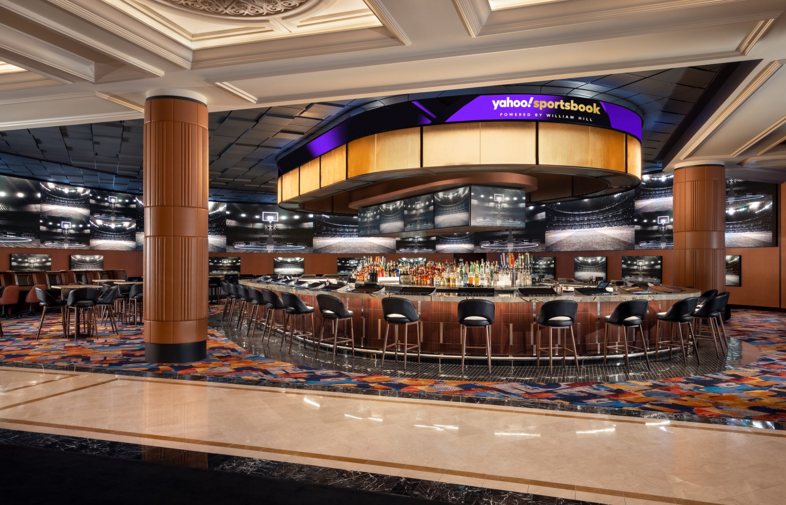 YAHOO SPORTSBOOK POWERED BY WILLIAM HILL NOW OPEN AT THE VENETIAN 