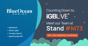 Read more about the article BlueOcean Gaming Counts Down to iGB Live! Amsterdam