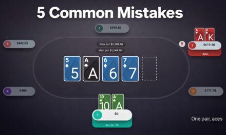 5 Most Common Poker Mistakes to Avoid