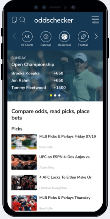 oddschecker app